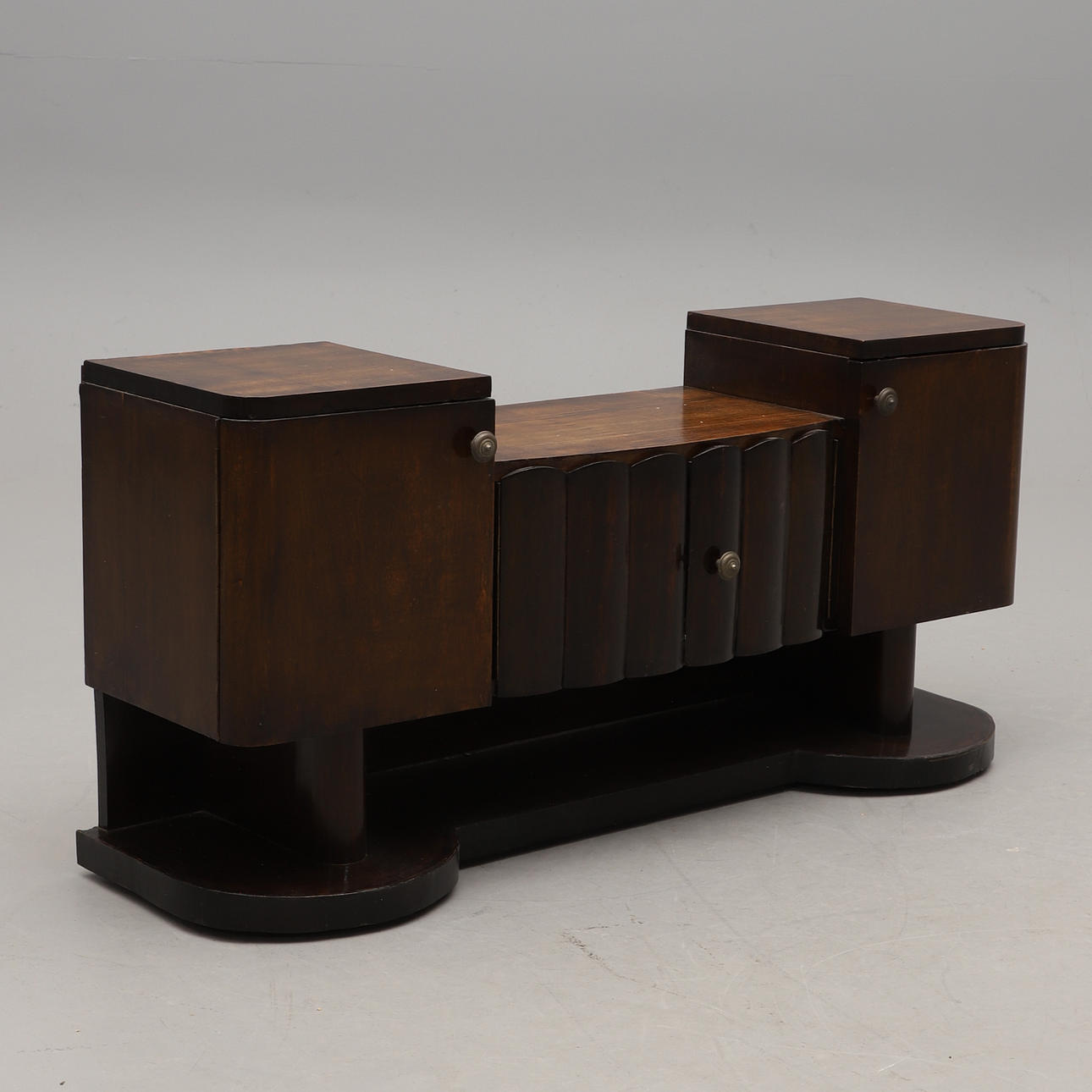 An art deco sideboard/hallway table, mid 20th century.