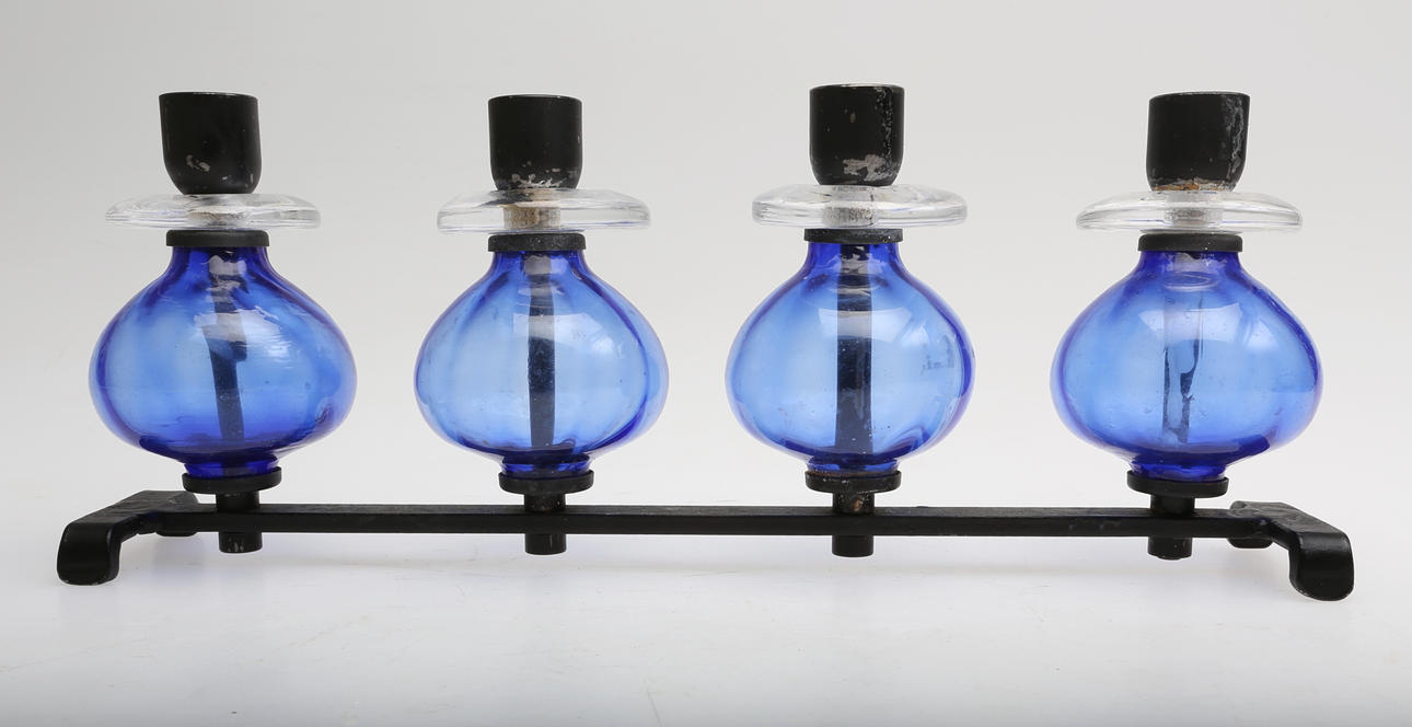 LJUSSTAKE, Erik Höglund för Boda, glas och järn, 1960/70-tal.