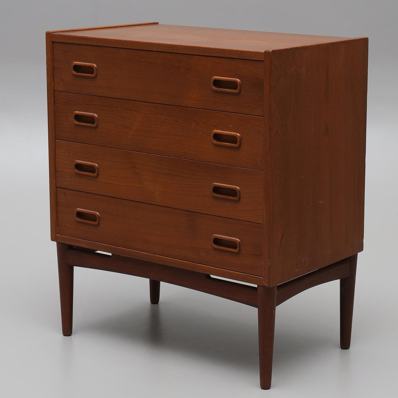 BYRÅ, teak, Mogens Kold, Danmark, 1900-talets mitt.