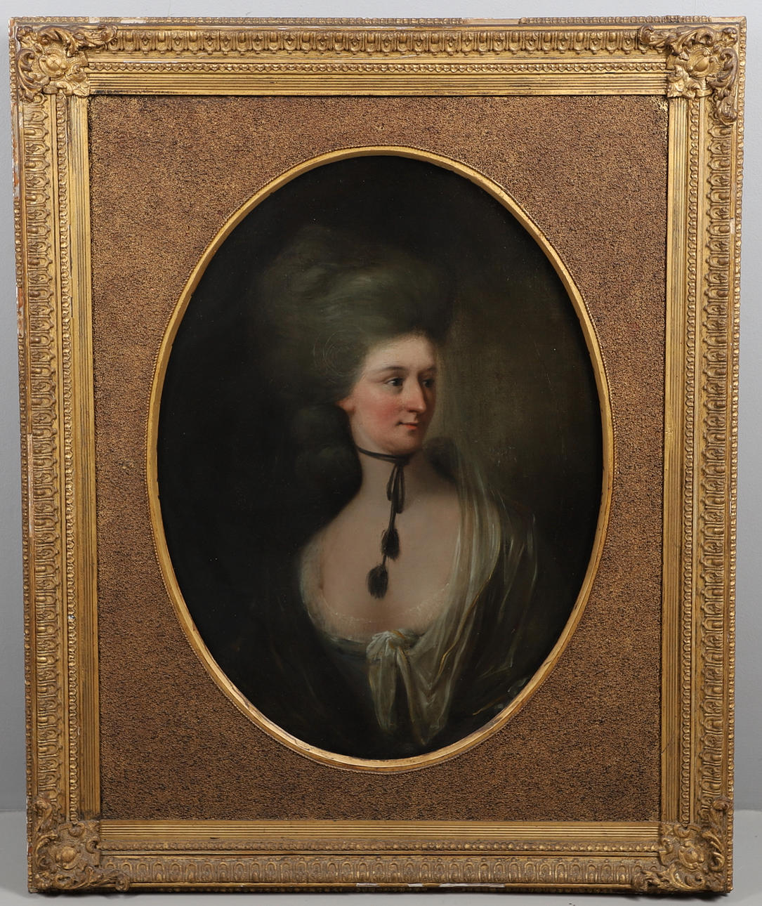 CIRCLE OF HUGH BARRON (1747-1791). PORTRAIT OF A LADY.