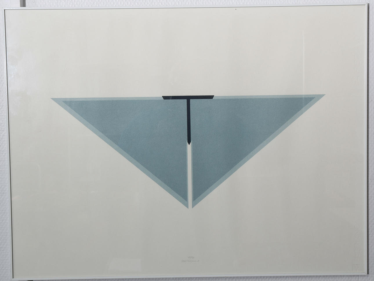 CARL MAGNUS. Litografi, numrerad 47/90, signerad, daterad -81.