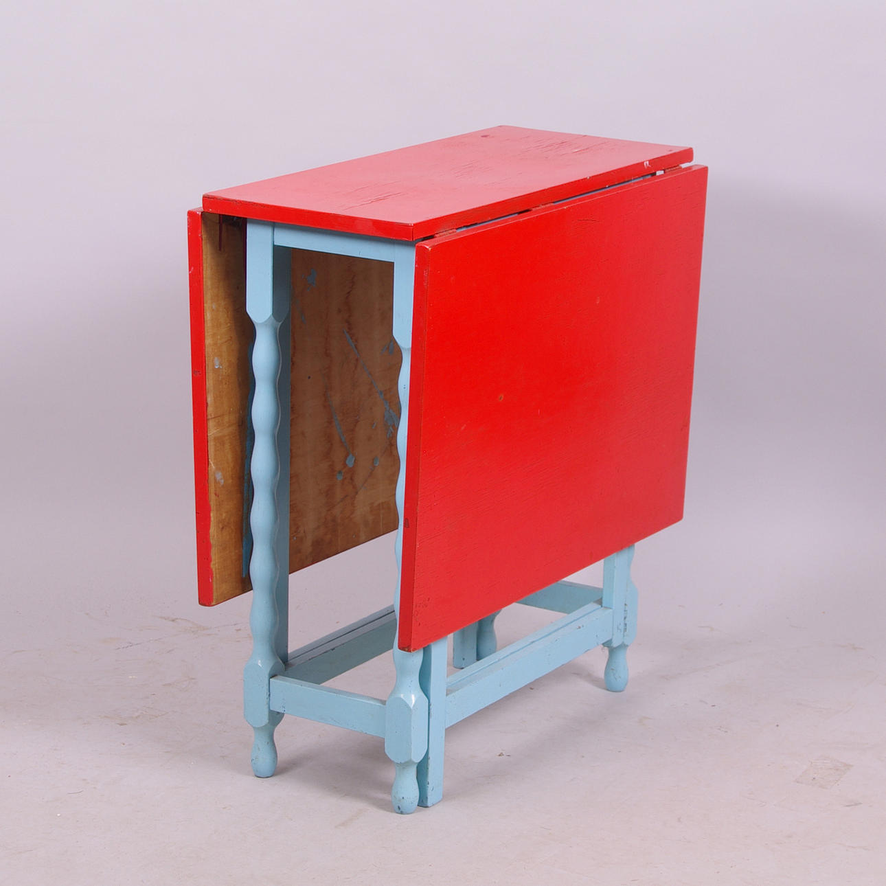 SLAGBORD, målad fur, tidigt 1900-tal.