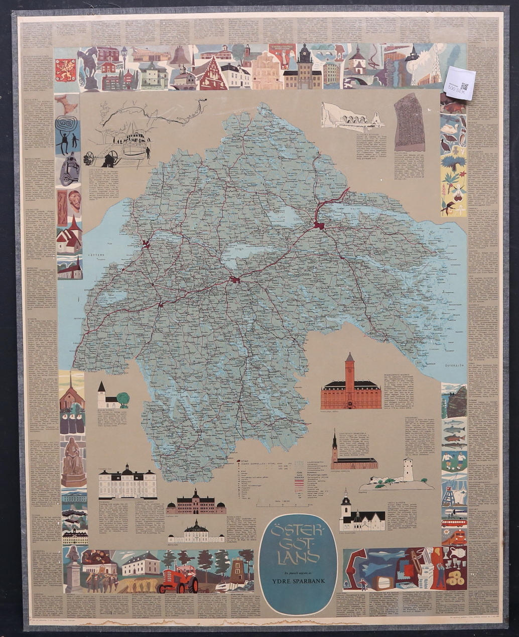 KARTA, Östergötland, 1960-tal.