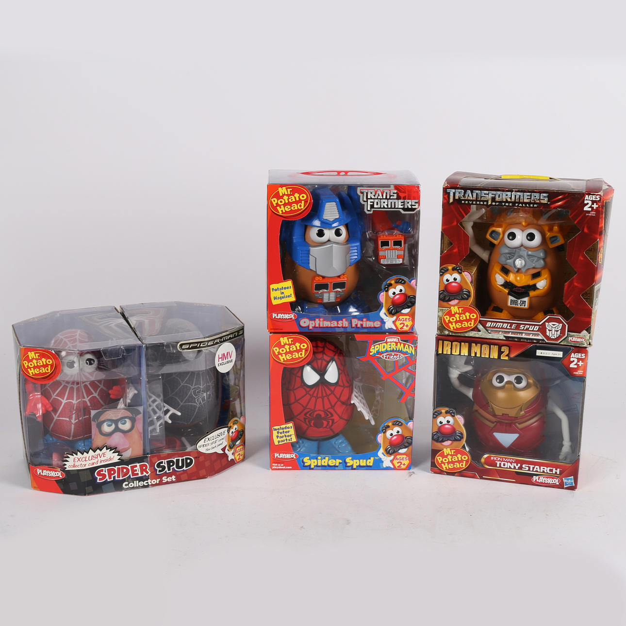 MR POTATO HEAD SUPERHERO FIGURES.