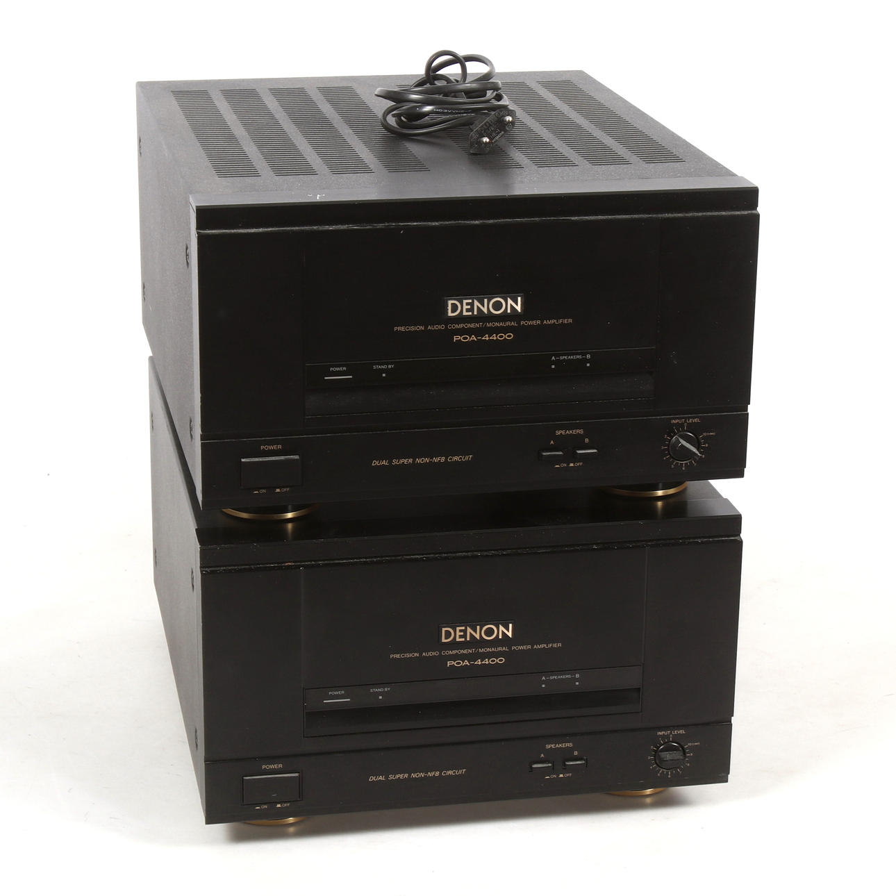 AMPLIFIERS 2 pcs, Denon POA-4400, 1989-1995.