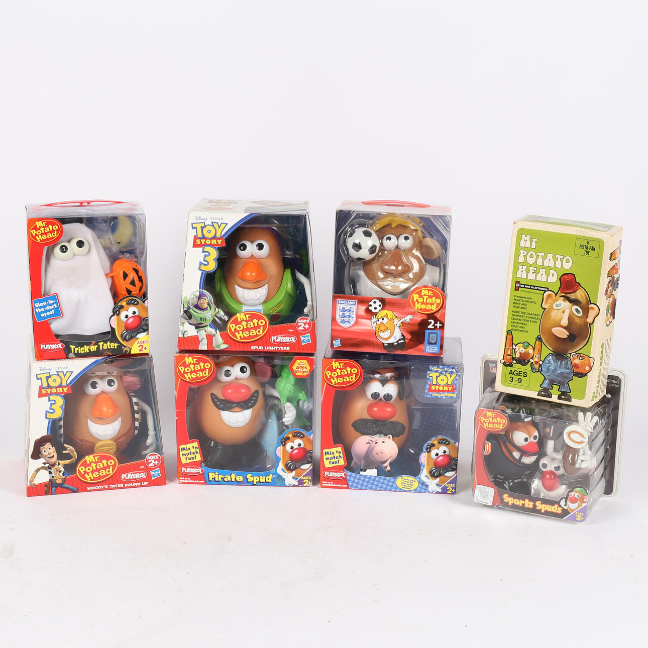 MR POTATO HEAD BOXED FIGURES (8).