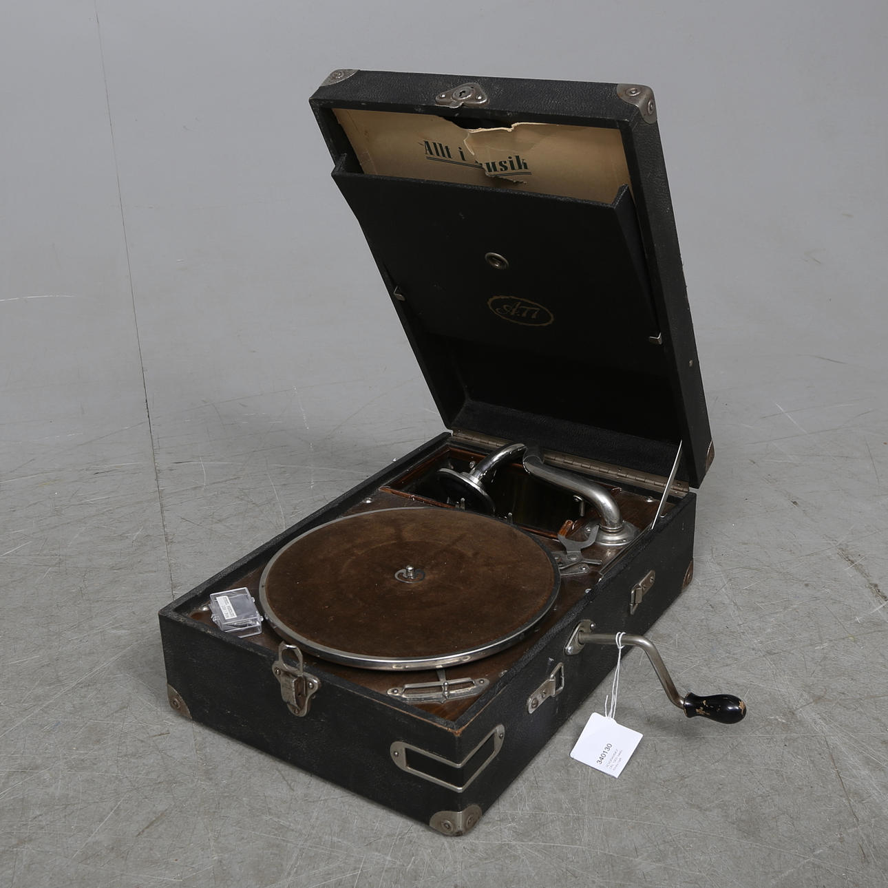 VEVGRAMMOFON, 1900-talets första hälft.