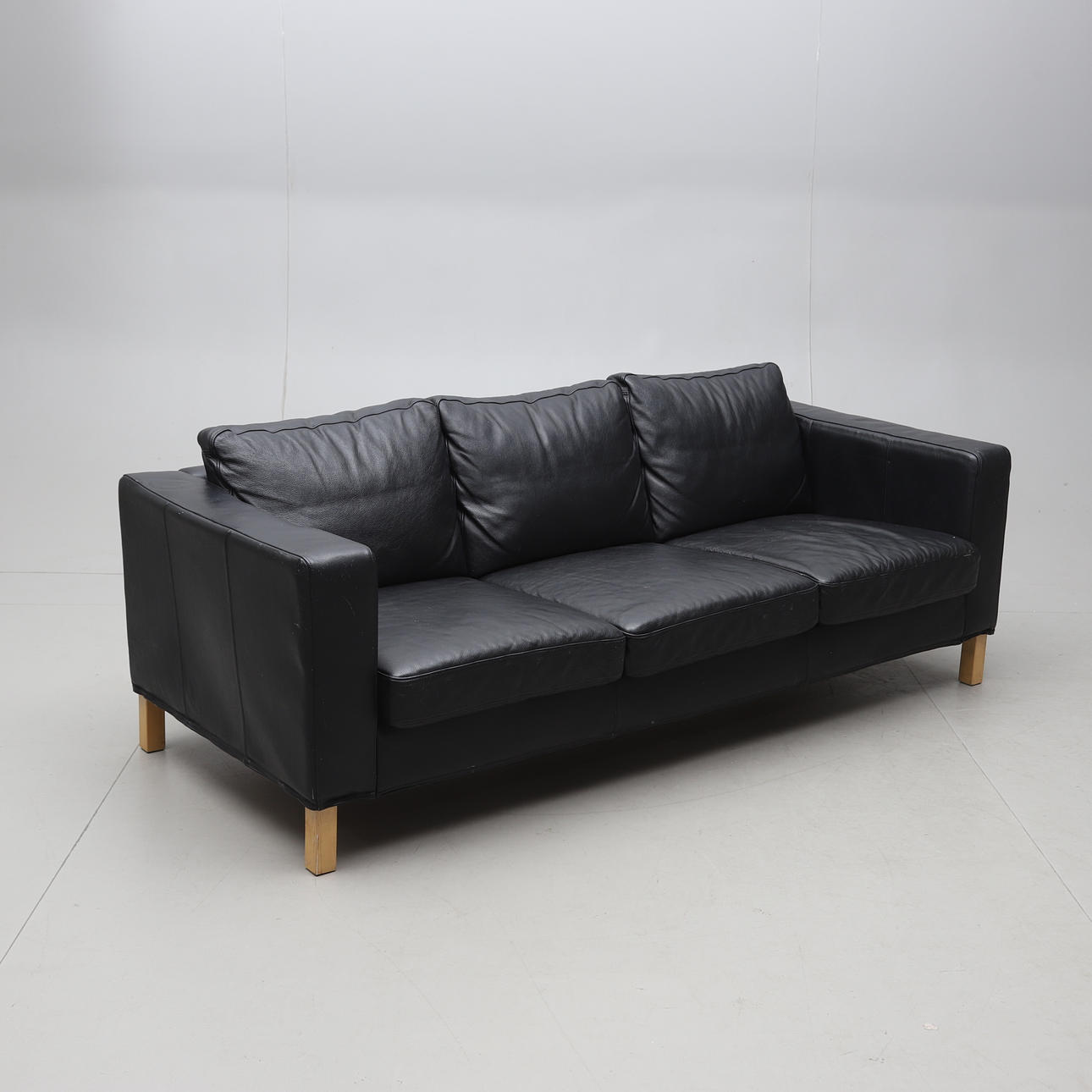 SOFFA, skinn, "Karlanda", IKEA, 2000-tal.