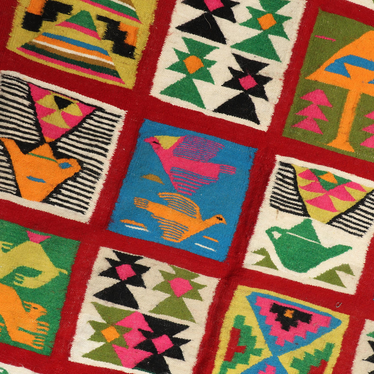 WANDVERKLEIDUNG, gewebt, orientalisch, ca. 141x91 cm.