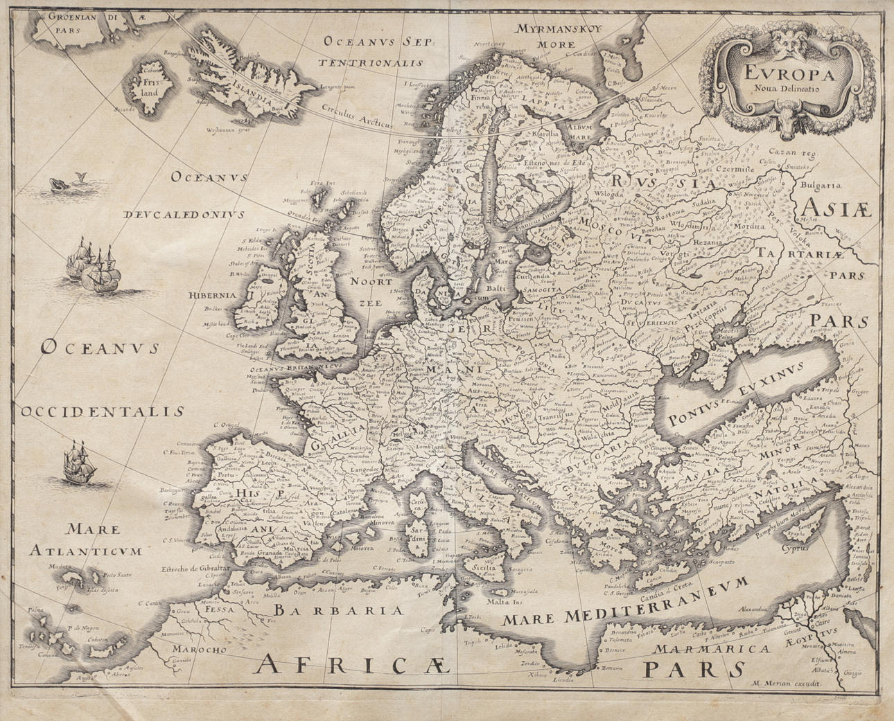 MAPA, Europa, siglo XIX.