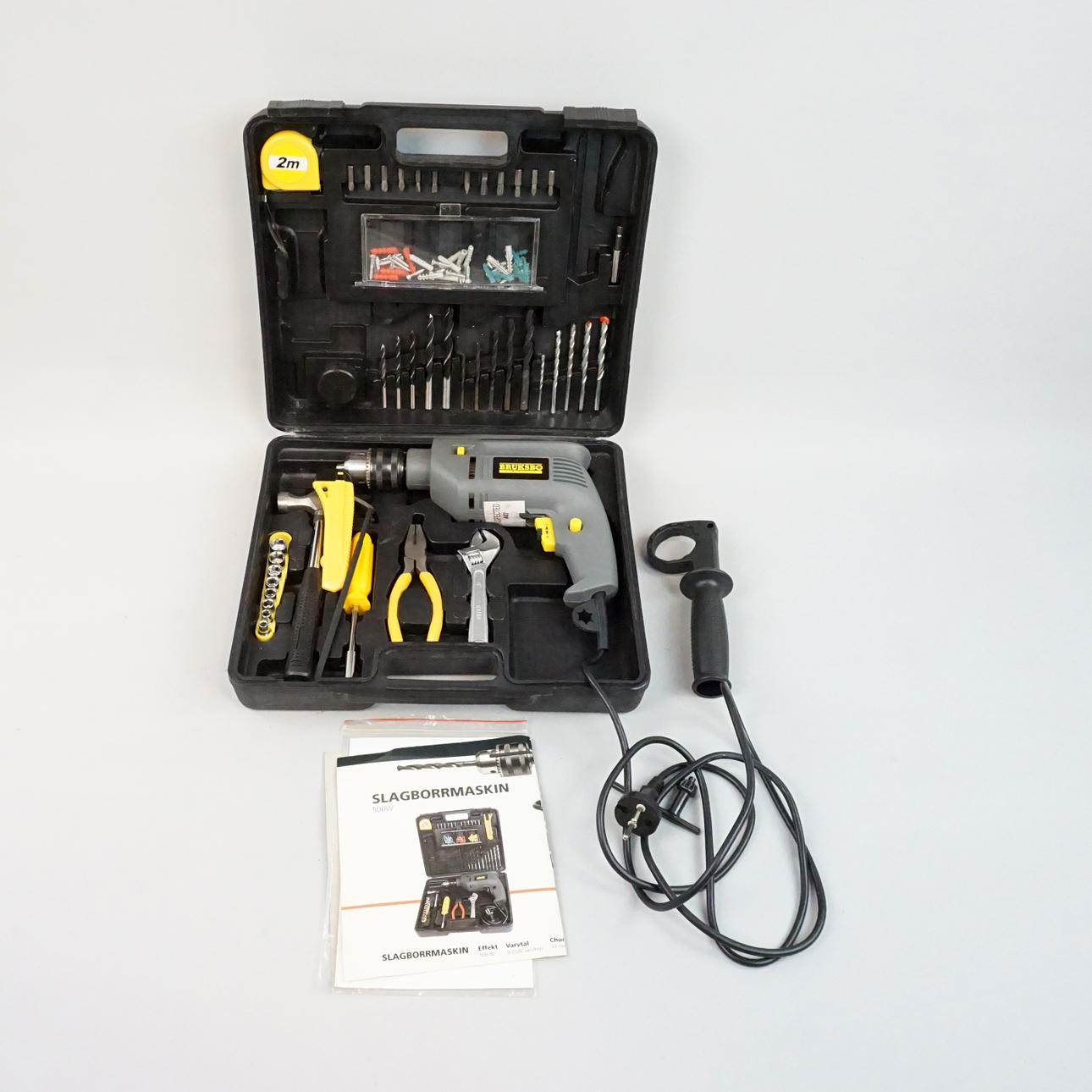 SLAGBORRMASKIN, 500W, Bruksbo.