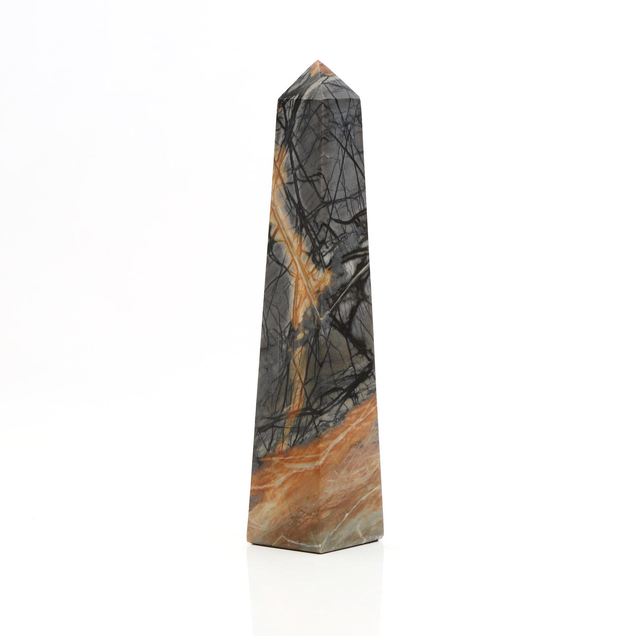 OBELISK. Stein, zeitgenössische Herstellung.