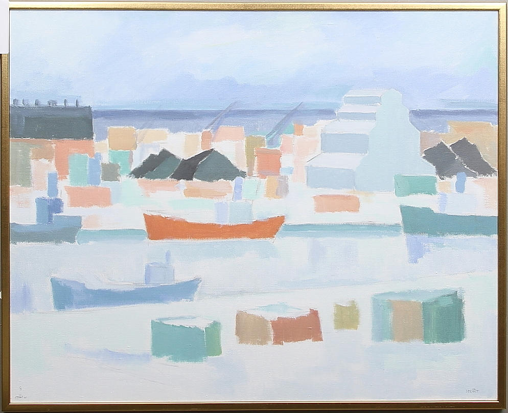 BIRGER STRÅÅT. Olja på, signerad och daterad 85.