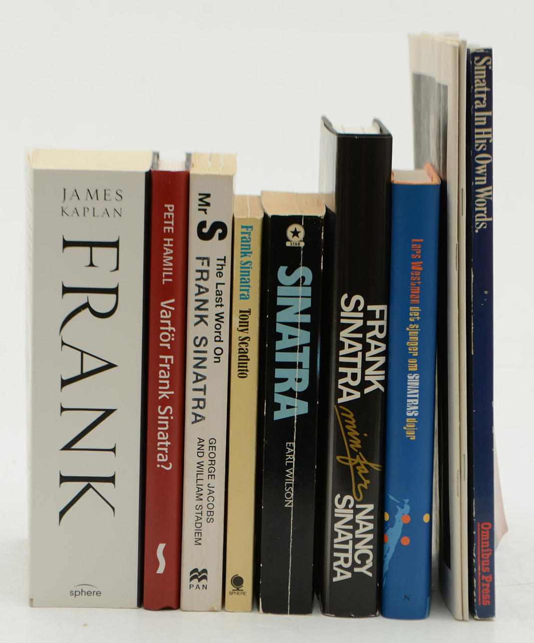 11 volymer om Frank Sinatra.