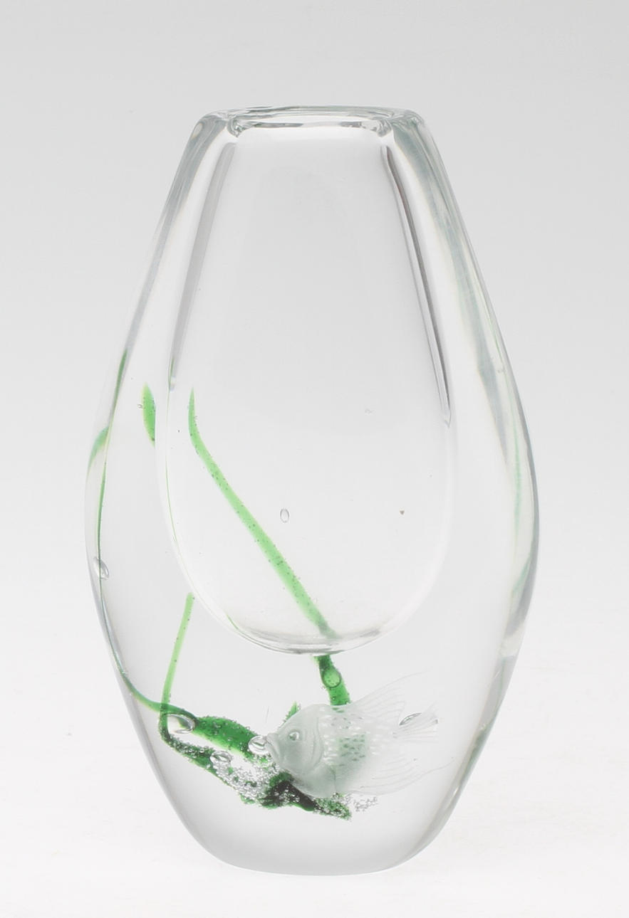 VAS, glas, Vicke Lindstrand, Kosta.