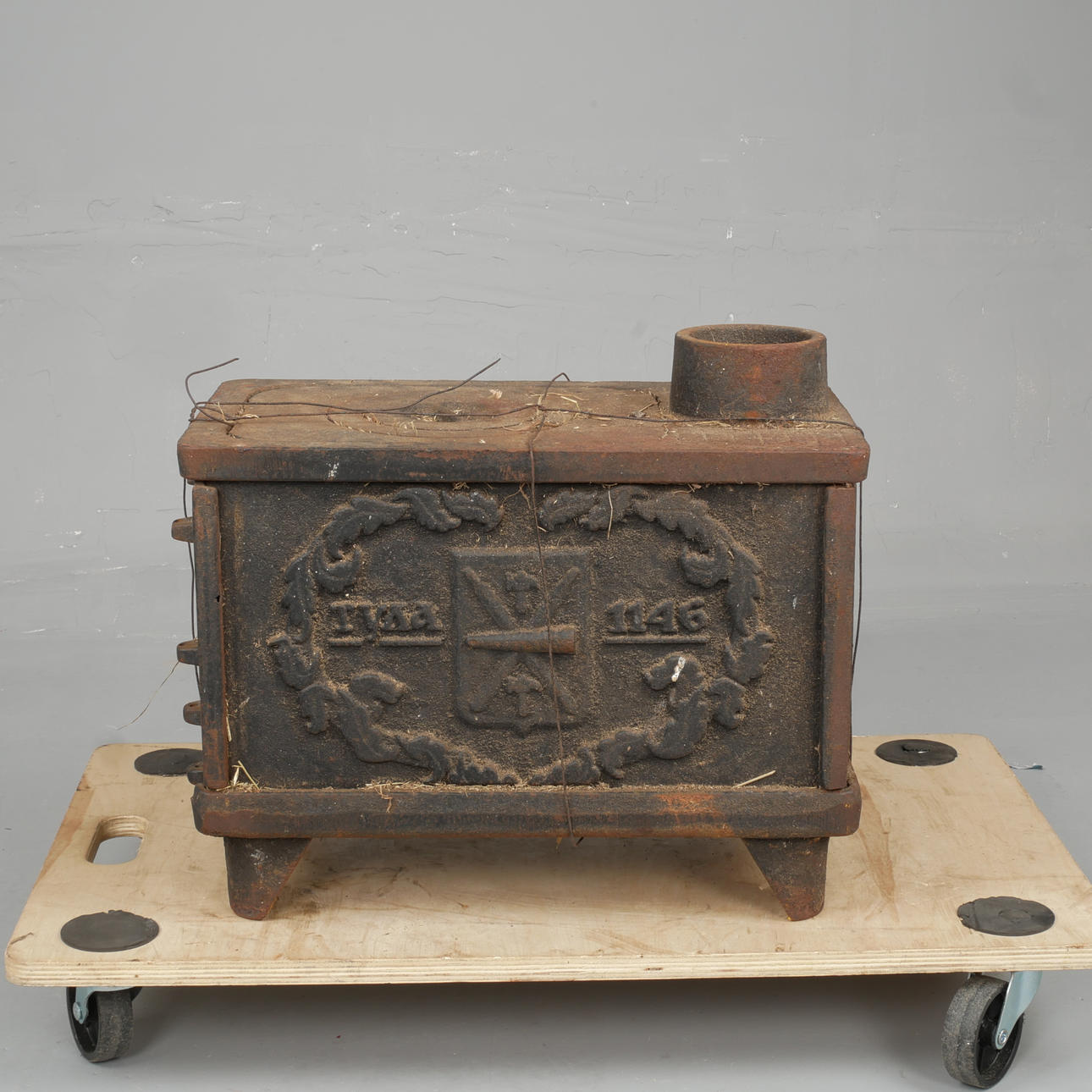 VEDSPIS, gjutjärn, 1900-tal.