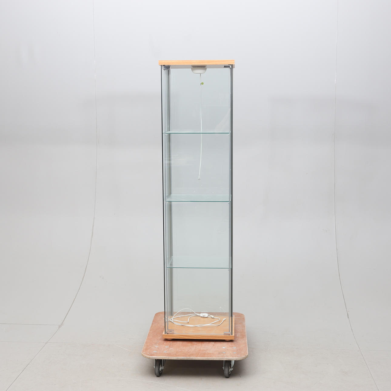 A display cabinet, Ikea, 2000s.