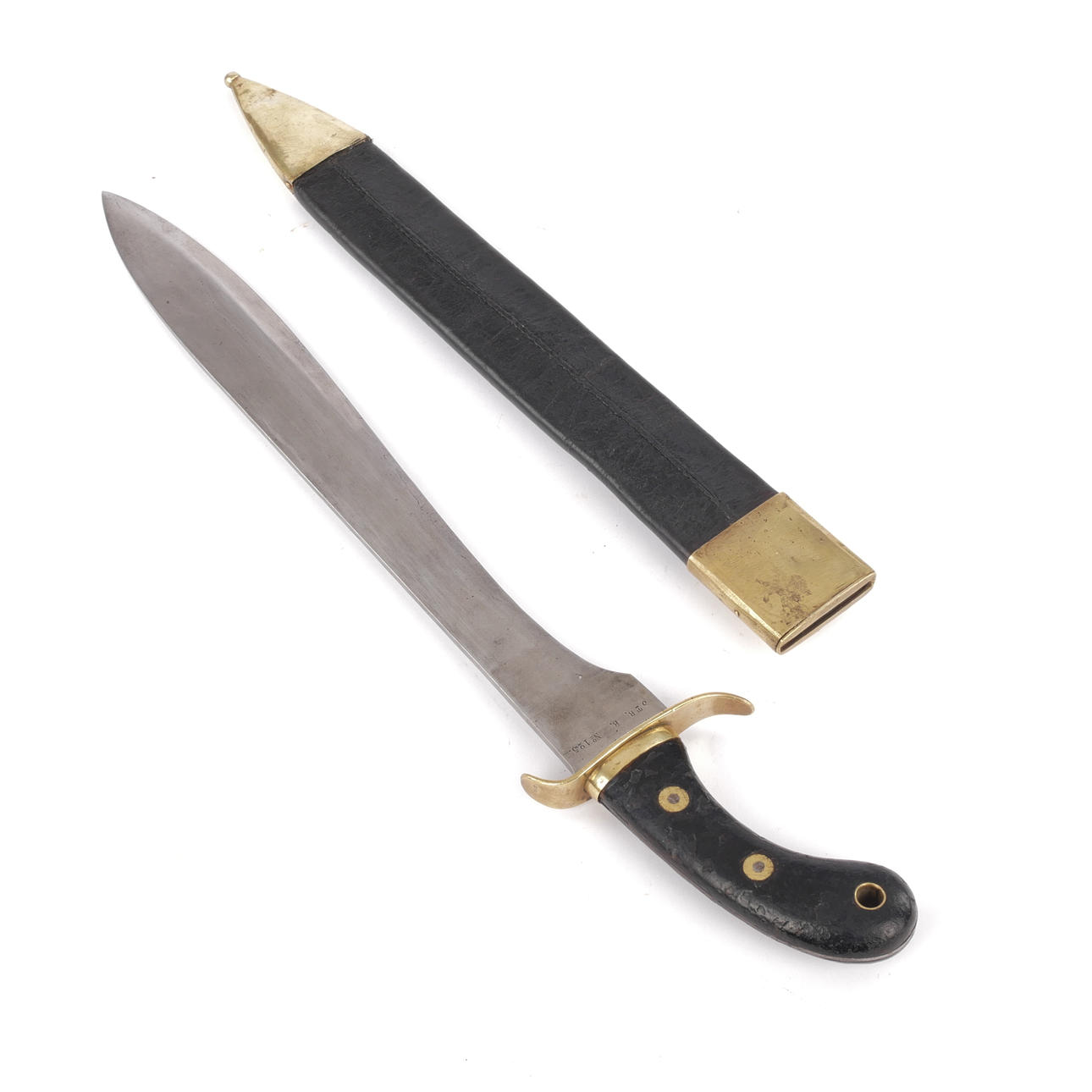 FASKINKNIV, m/1848, A & E.H, 1800-tal.