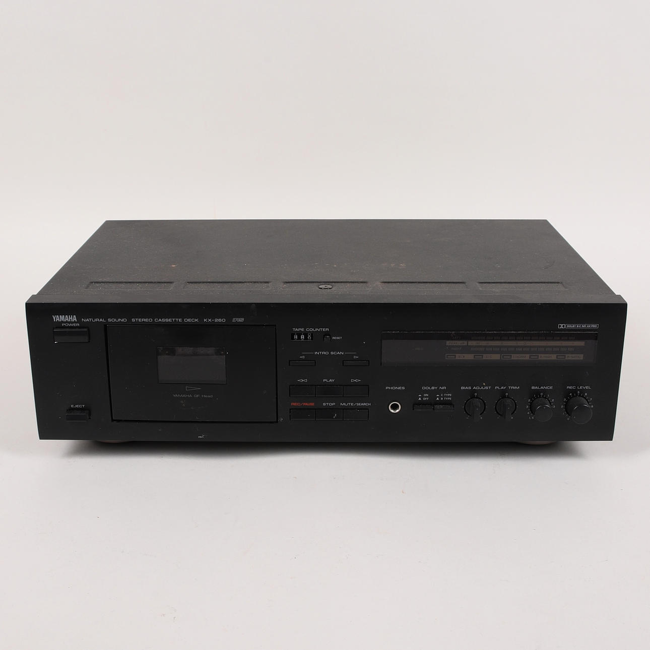 CASSETTE PLAYER, Yamaha stereo cassette deck, KX-260.