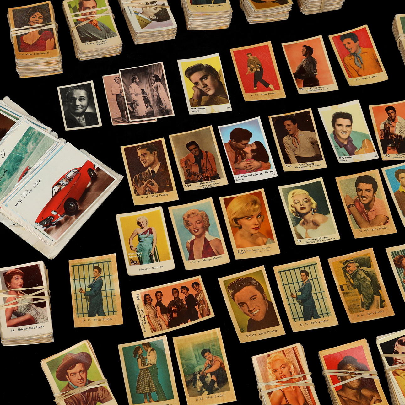 FILMISAR, ca 850 st samlarbilder, 1950/60-tal.