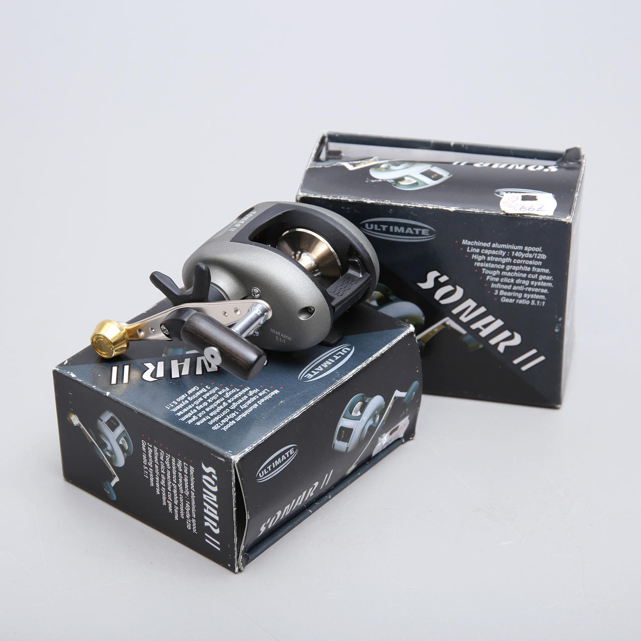 FISHING REELS, 2 pcs.