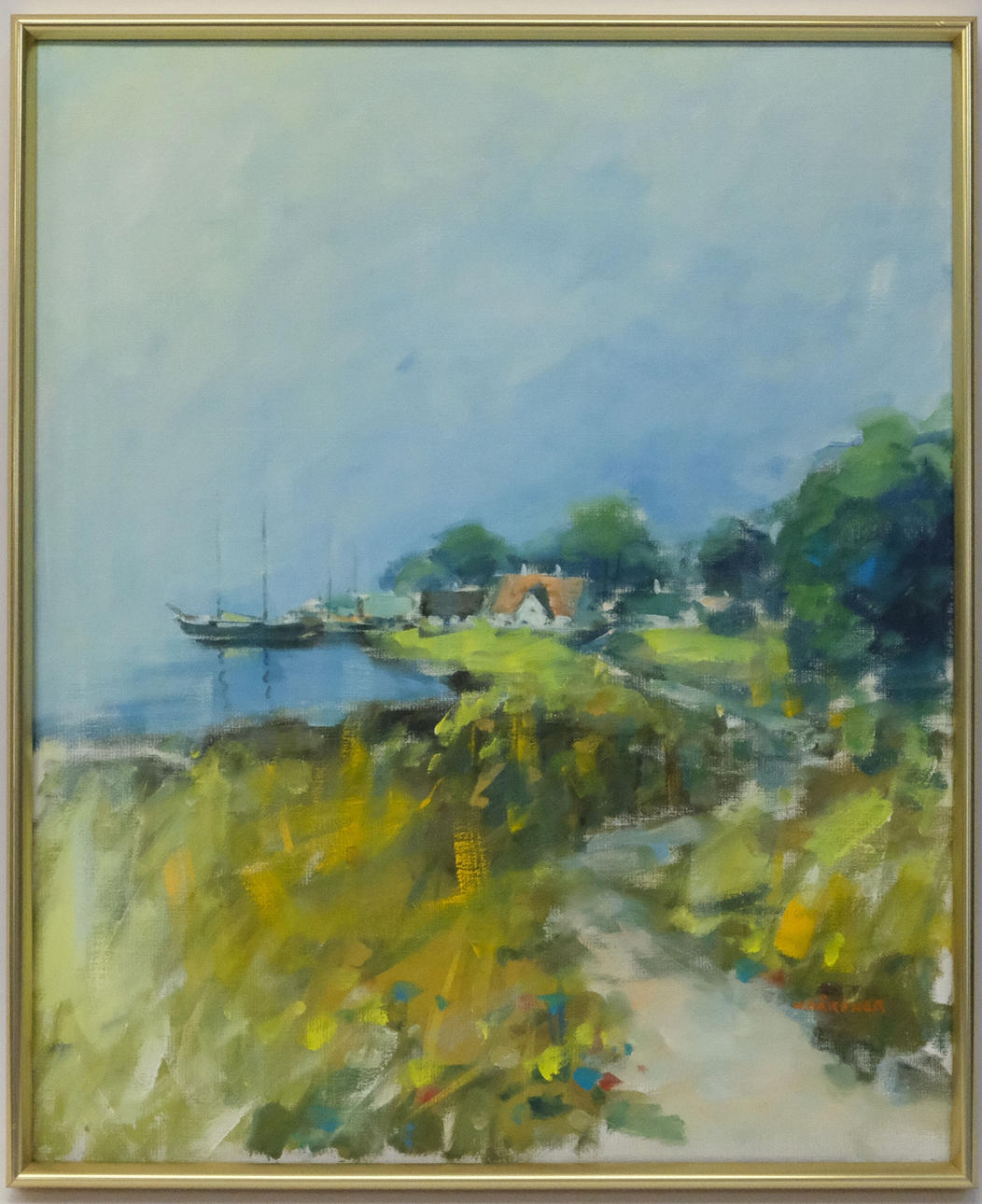 ULF HÅRDNER. OLJA PÅ DUK.