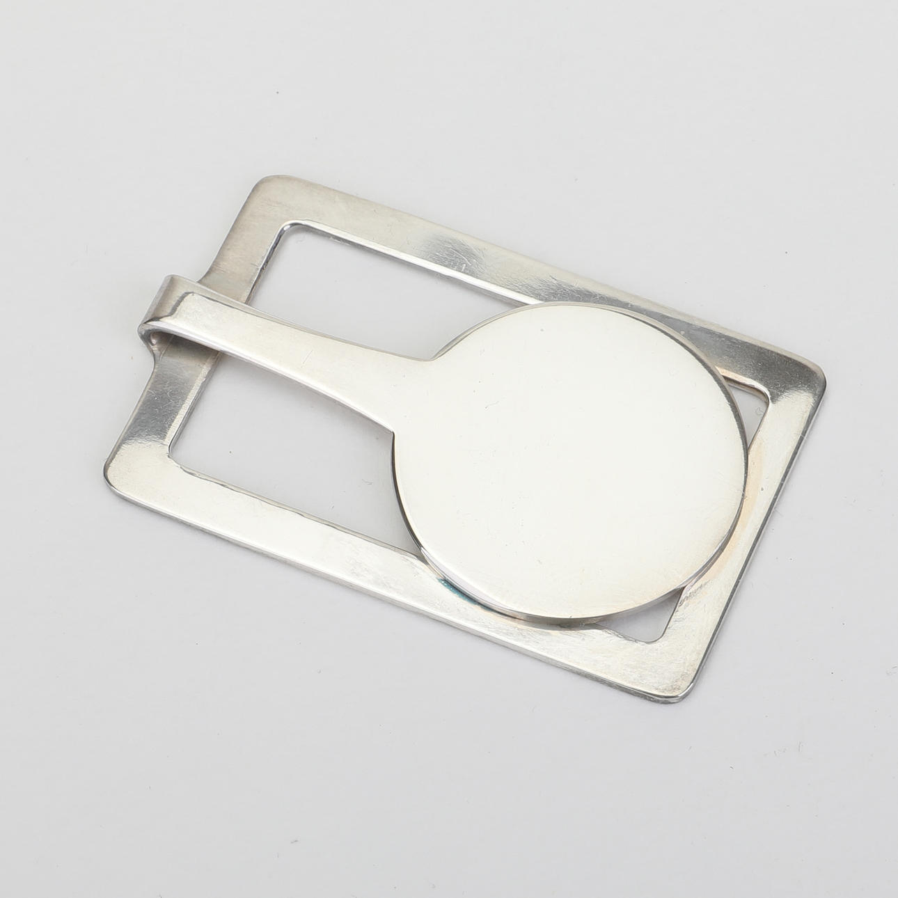 CLIP PARA BILLETES, plata de ley, Meka, Dinamarca.