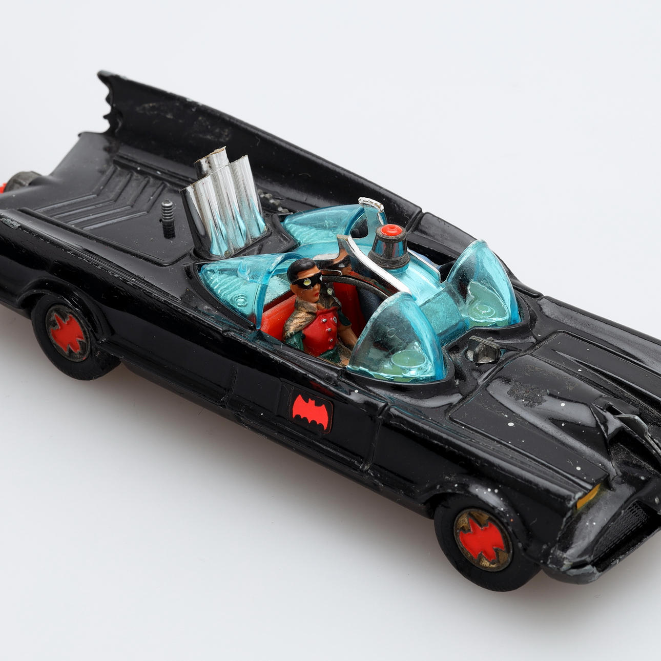 Set Corgi Batman Batmobile E Batboat Con Poster Originali Del 1967