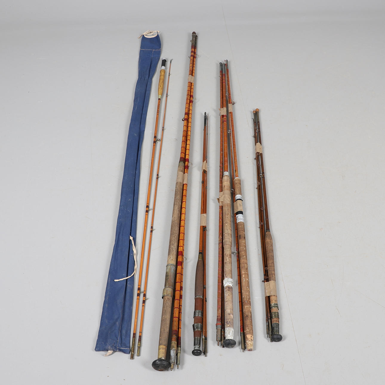HARDY, ST LEONARD & OTHER SPLIT CANE RODS.
