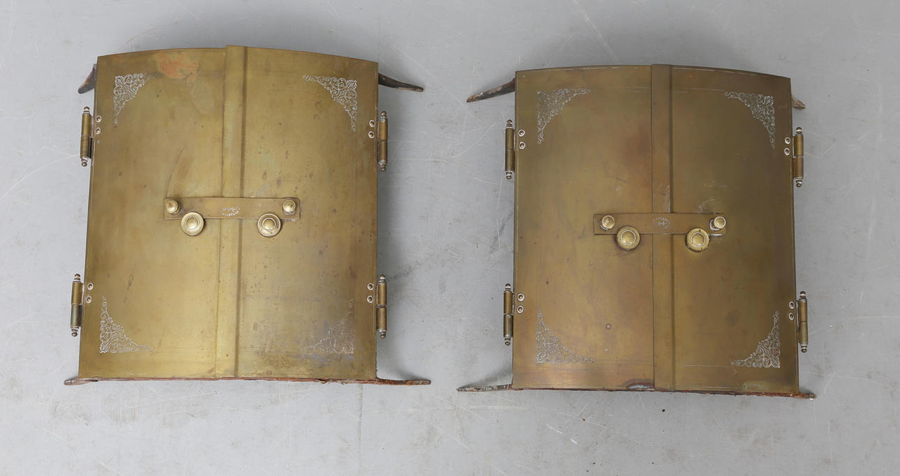 KAKELUGNSLUCKOR, 1 par, Eskilstuna, 1900-tal.