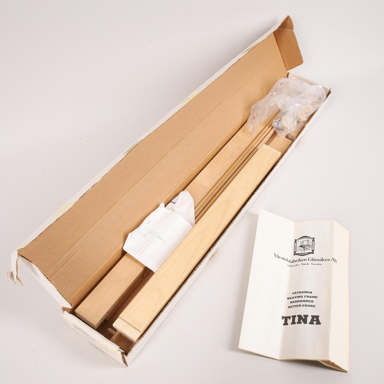 VÄVRAM, "Tina", Vävstolsfabriken Glimåkra.