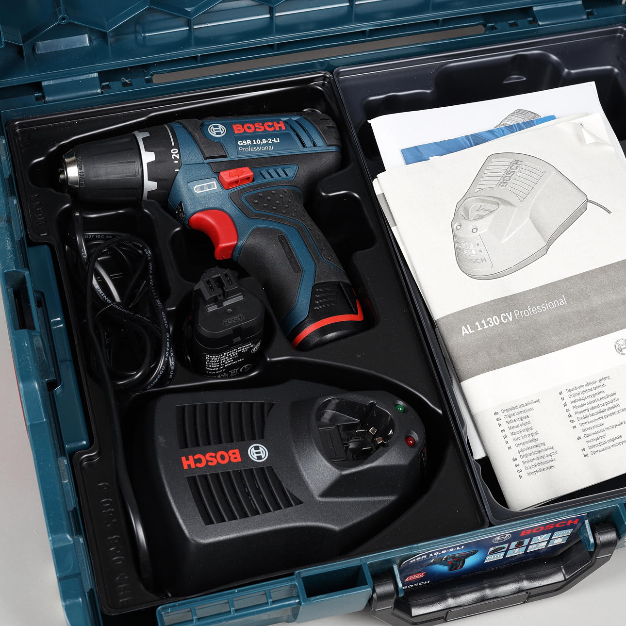 SKRUVDRAGARE, Bosch Professional, blå modell.