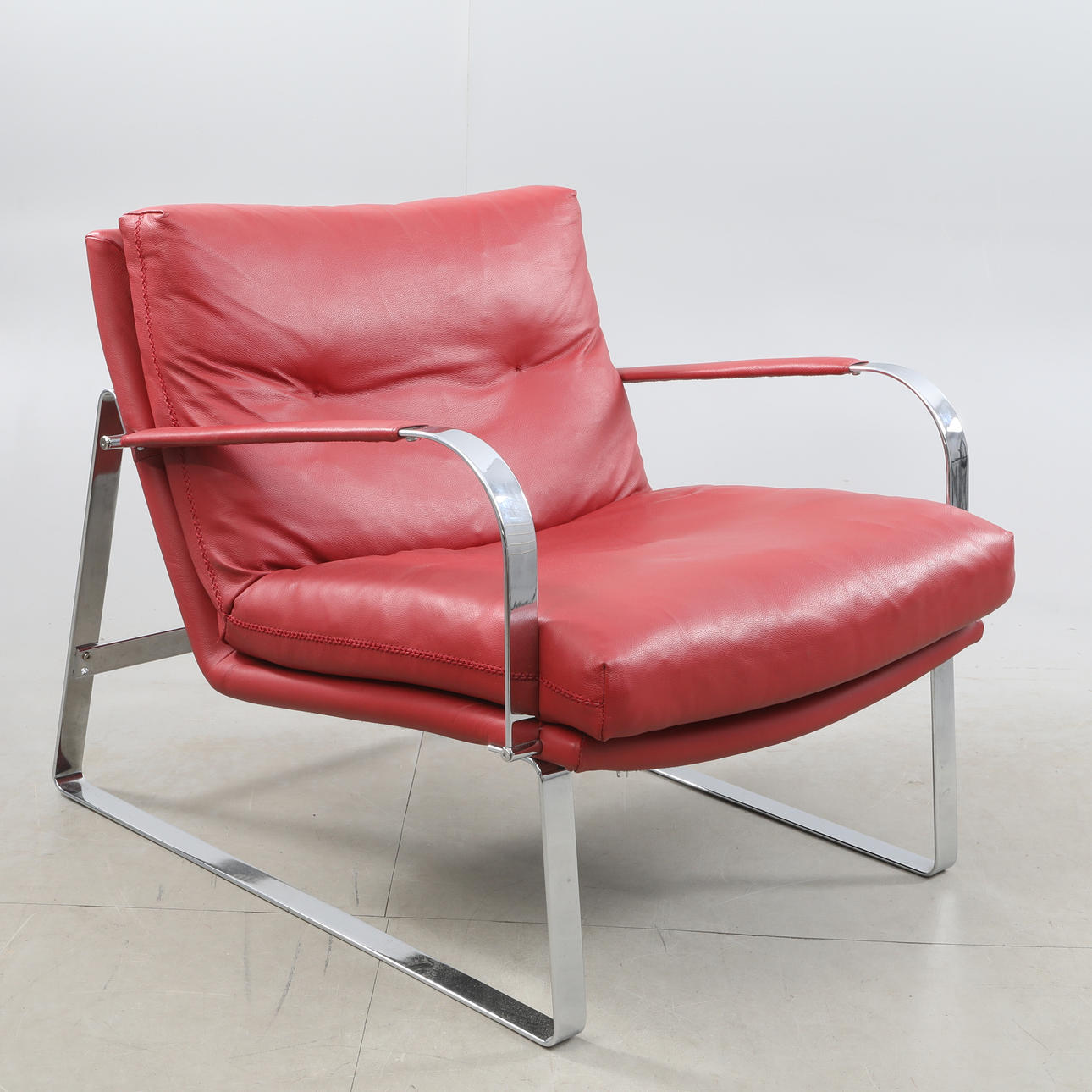 Sessel, Conform Shabby, Leder.