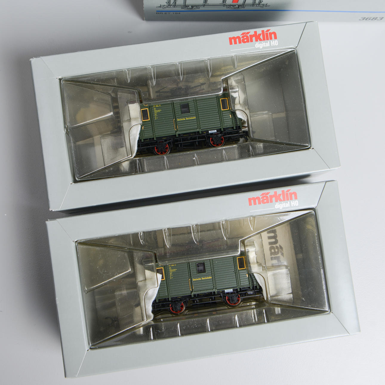 MÄRKLIN, 3683, 2 st, rälsbil (digital).