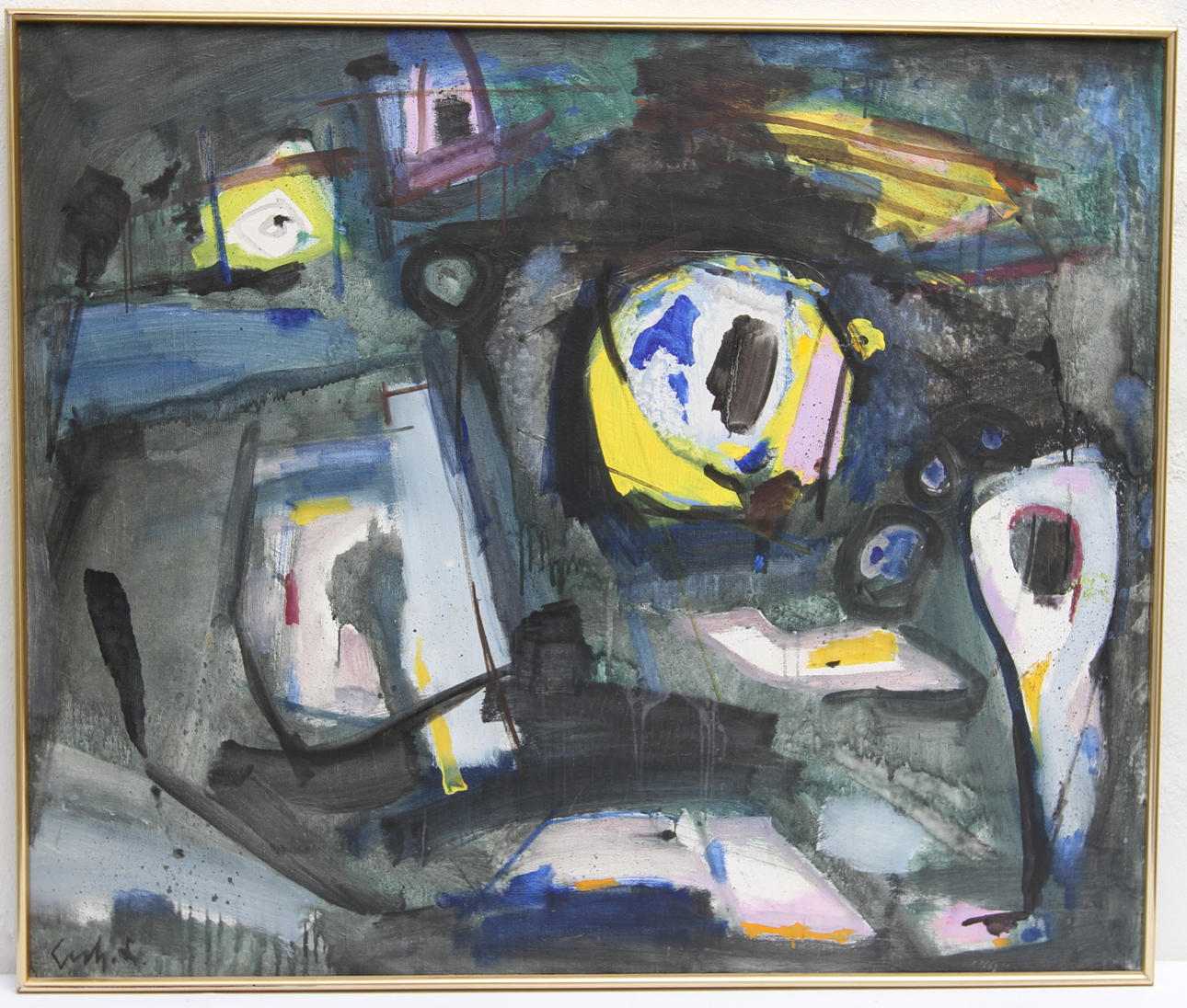 GERHARD LUNDBERG. Olja på duk, sign.