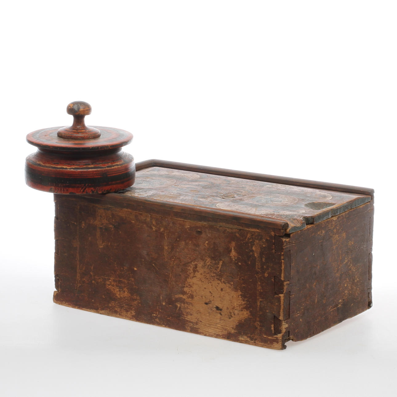 LJUSLÅDA samt DOSA, Allmoge, enligt uppgift Hälsingland.