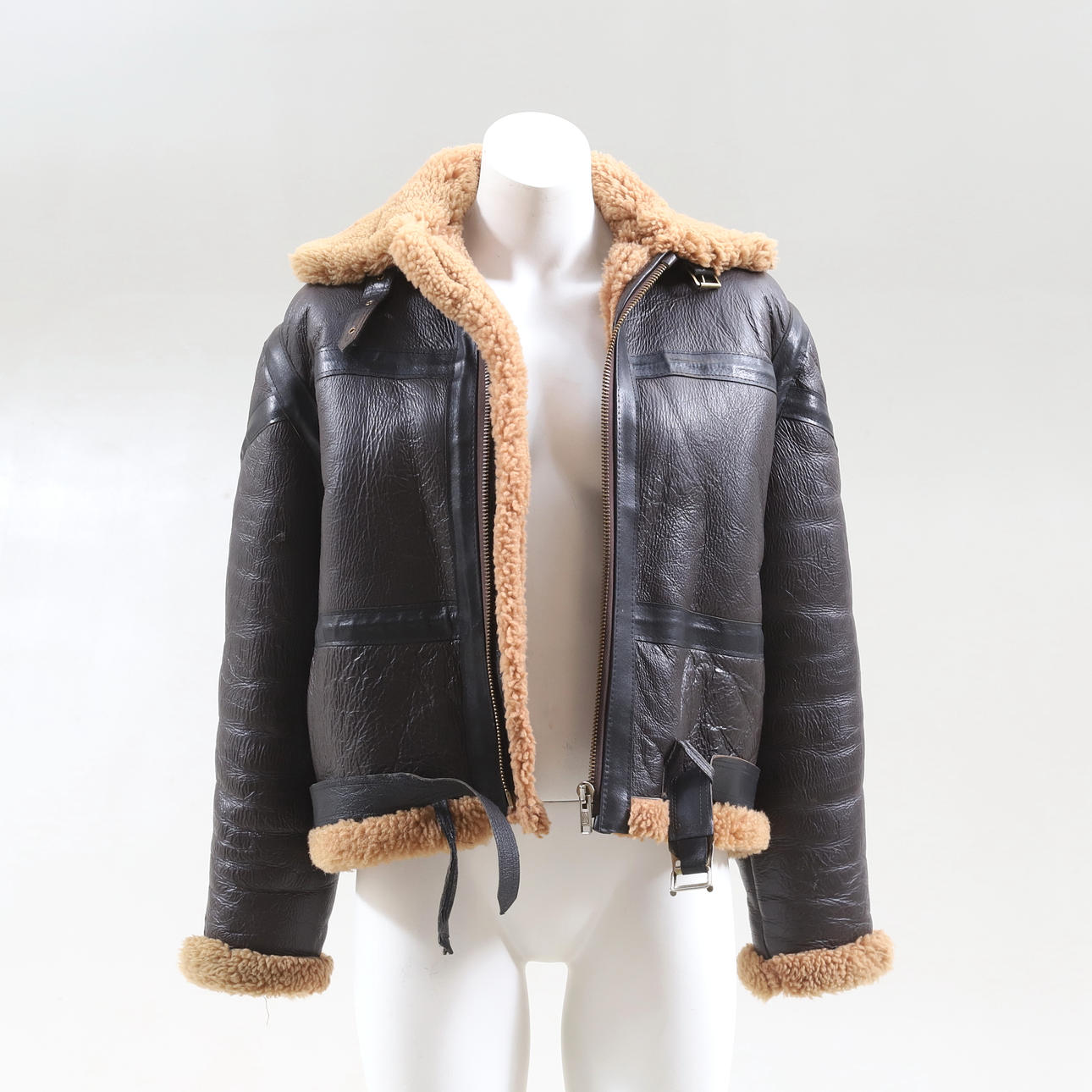 CIRRUS IRVIN, A sheepskin Leather flying jacket, England