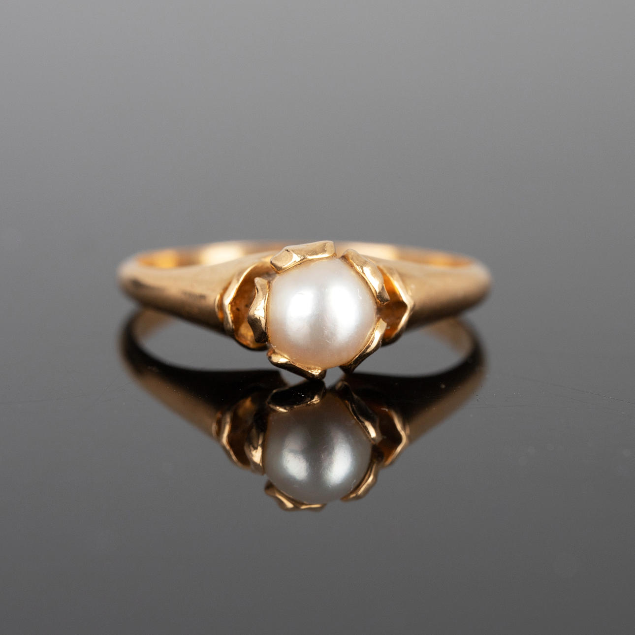 Georg Jensen Gold Ring ''325''.