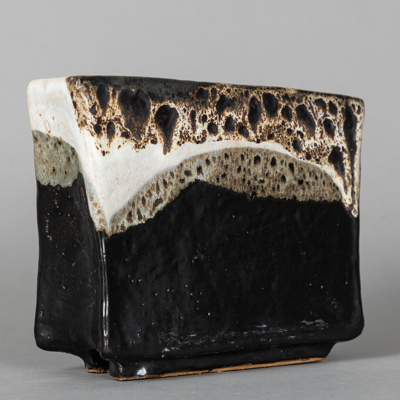 TILL SUDECK. Keramik Vase Ikebana.