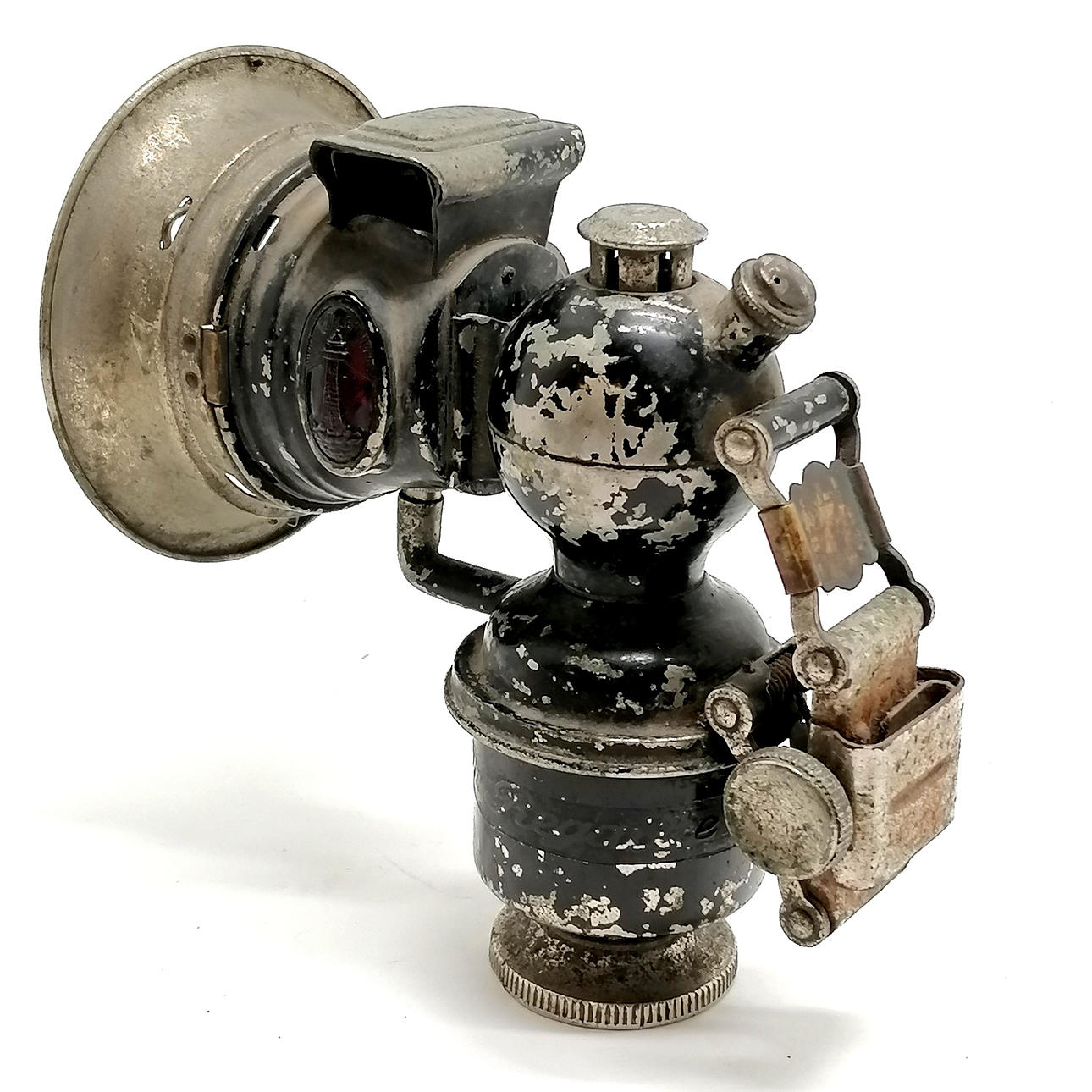 MILLER REGALITE ANTIK CYKEL LAMPE.