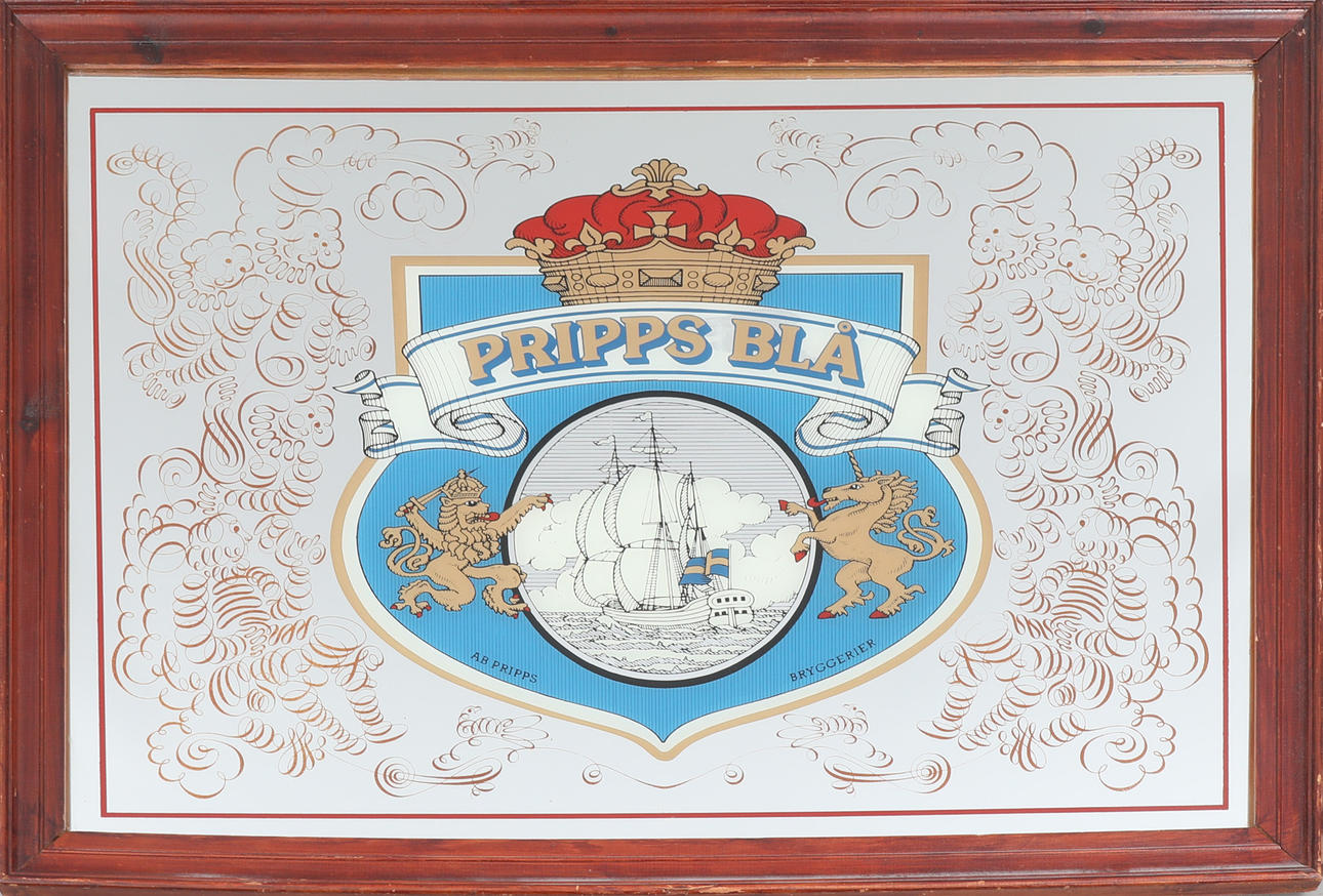 SPEGEL, reklam, Pripps blå.