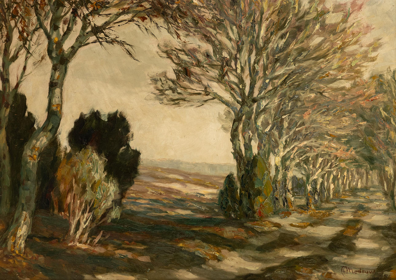 FRITZ MODROW (1888-1986). Lüneburger Heide.