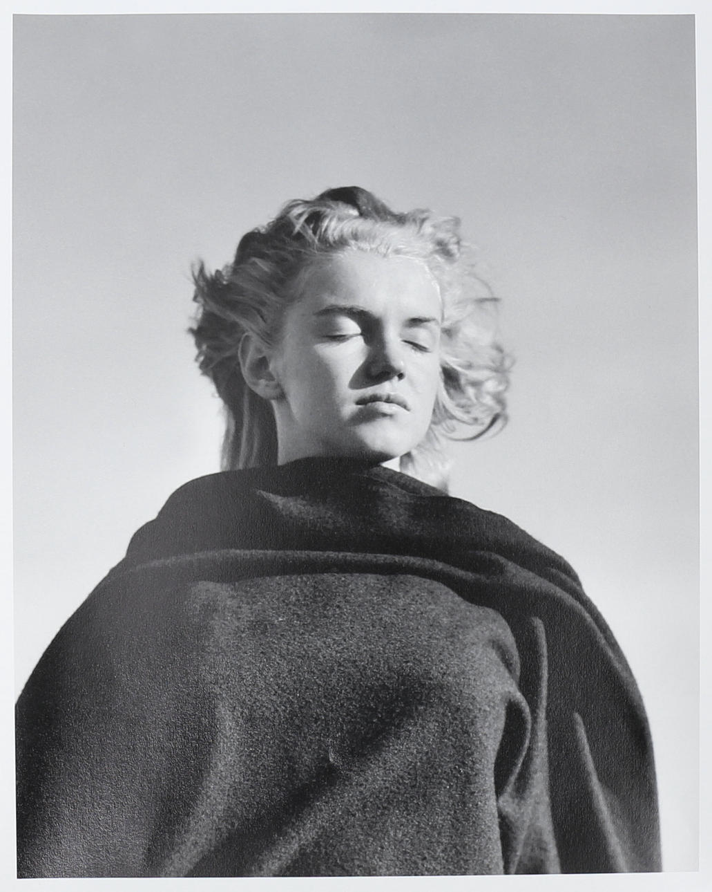 ANDRÉ DE DIENES. Marilyn Monroe. Efter, fine art print, stämpelmärkt à tergo, numrerad 125/200, daterad 16/5-2006.