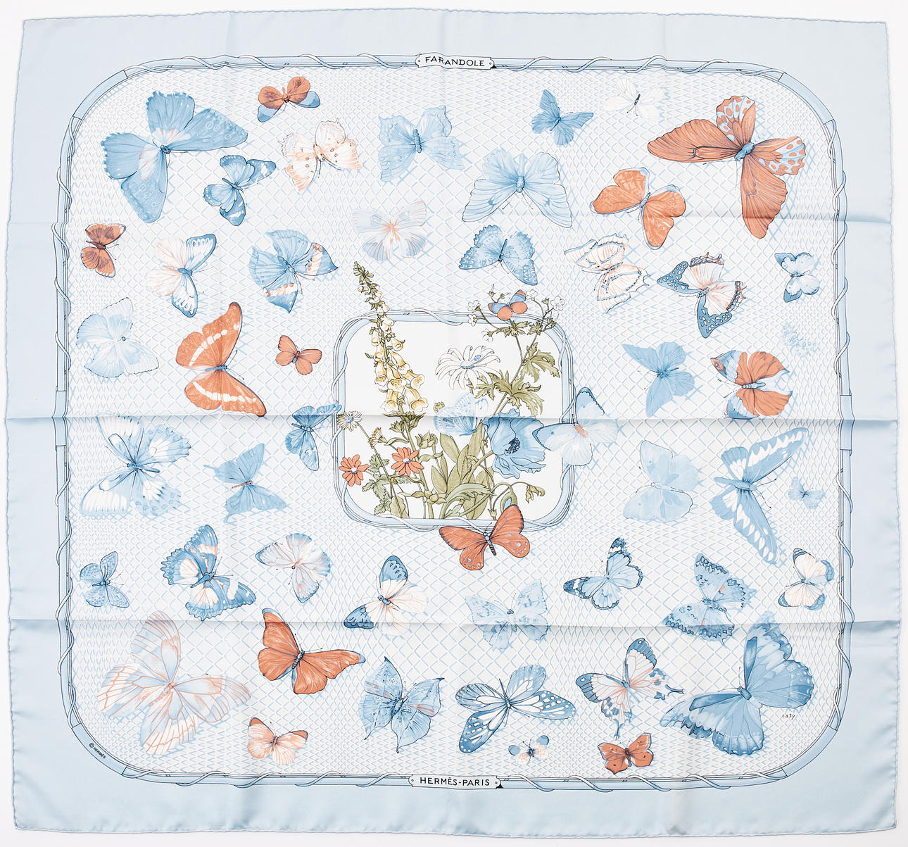 HERMÈS, scarf “Farandole”.