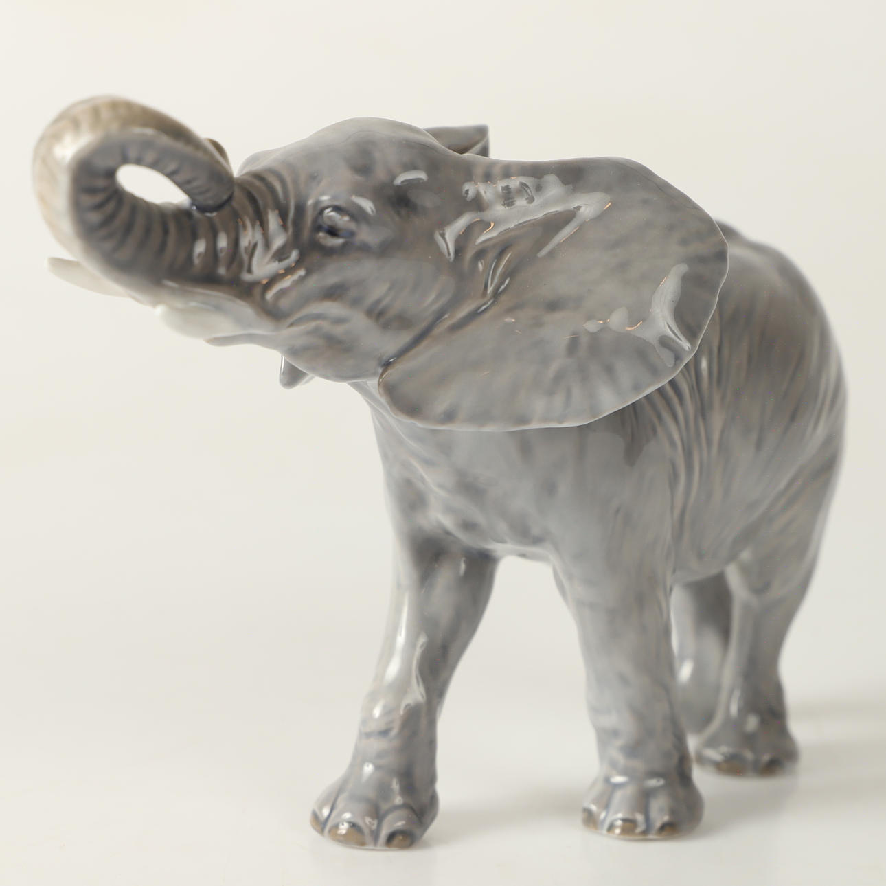 FIGUR, elefant, Royal Copenhagen., Danmark.