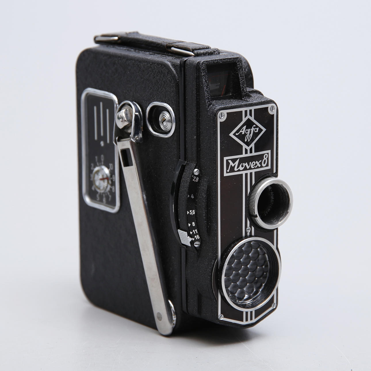 Caméra Mécanique Ancienne Agfa Movex II Automatic – Made In Germany – Cinéma Amateur Vintage