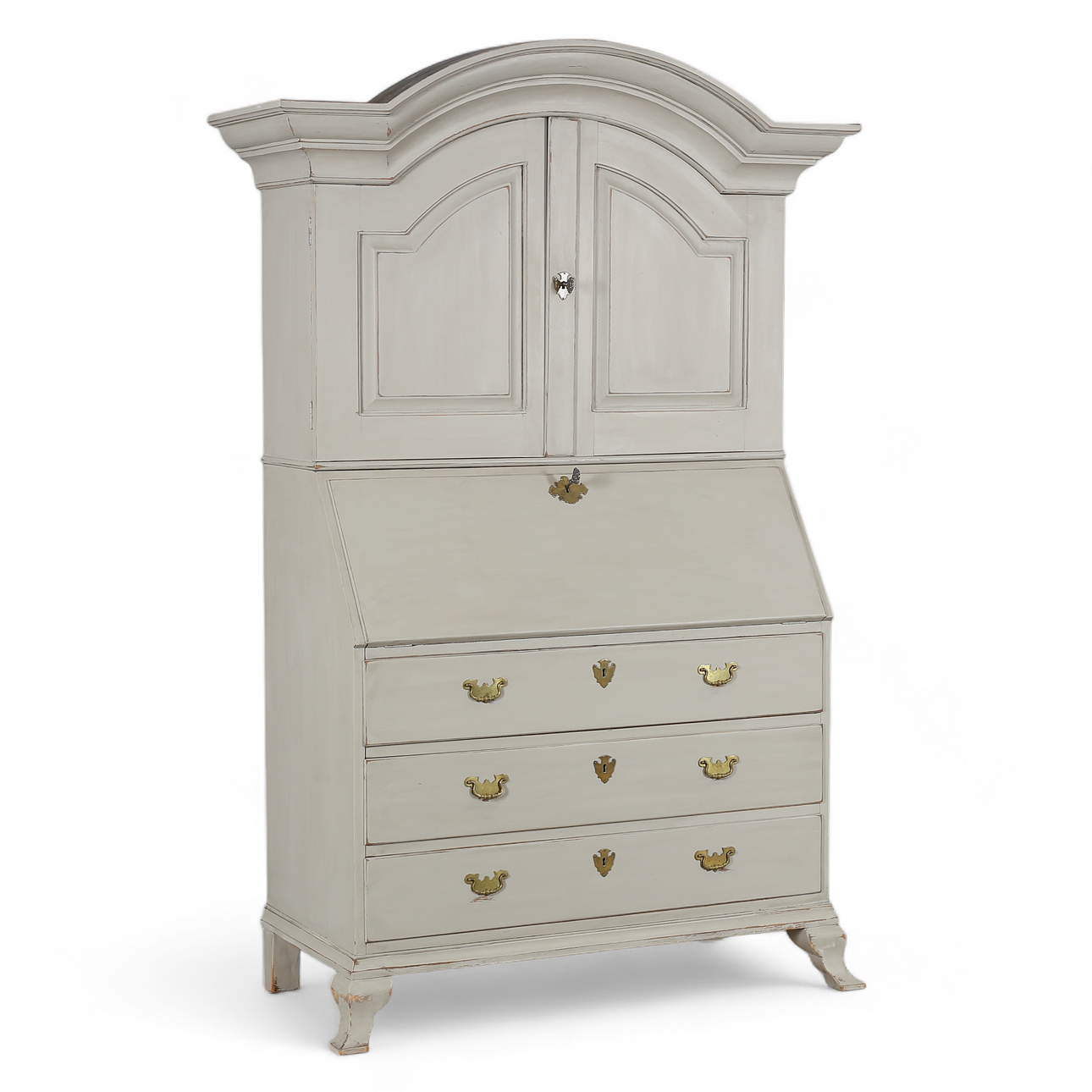 A 20th century desk with flap.