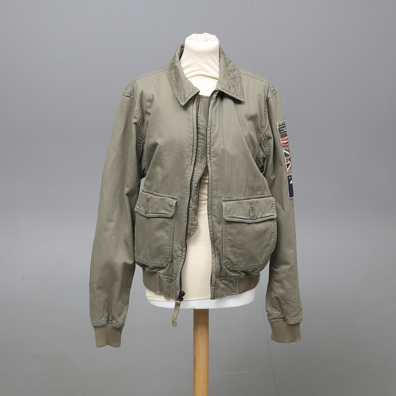 JACKA, "Flight Jacket", Denim & Supply, Ralph Lauren. Storlek M.