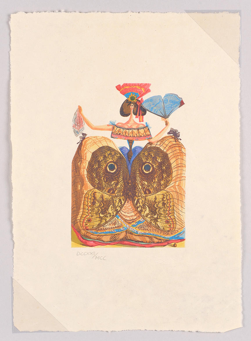 SALVADOR DALI. EFTER. ”Le Tricorne”, ur serien Le Tricorne.