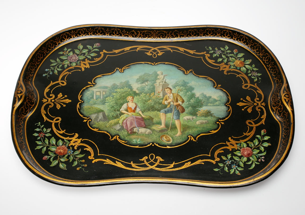 BRICKA, plåt, 18/1900-tal.